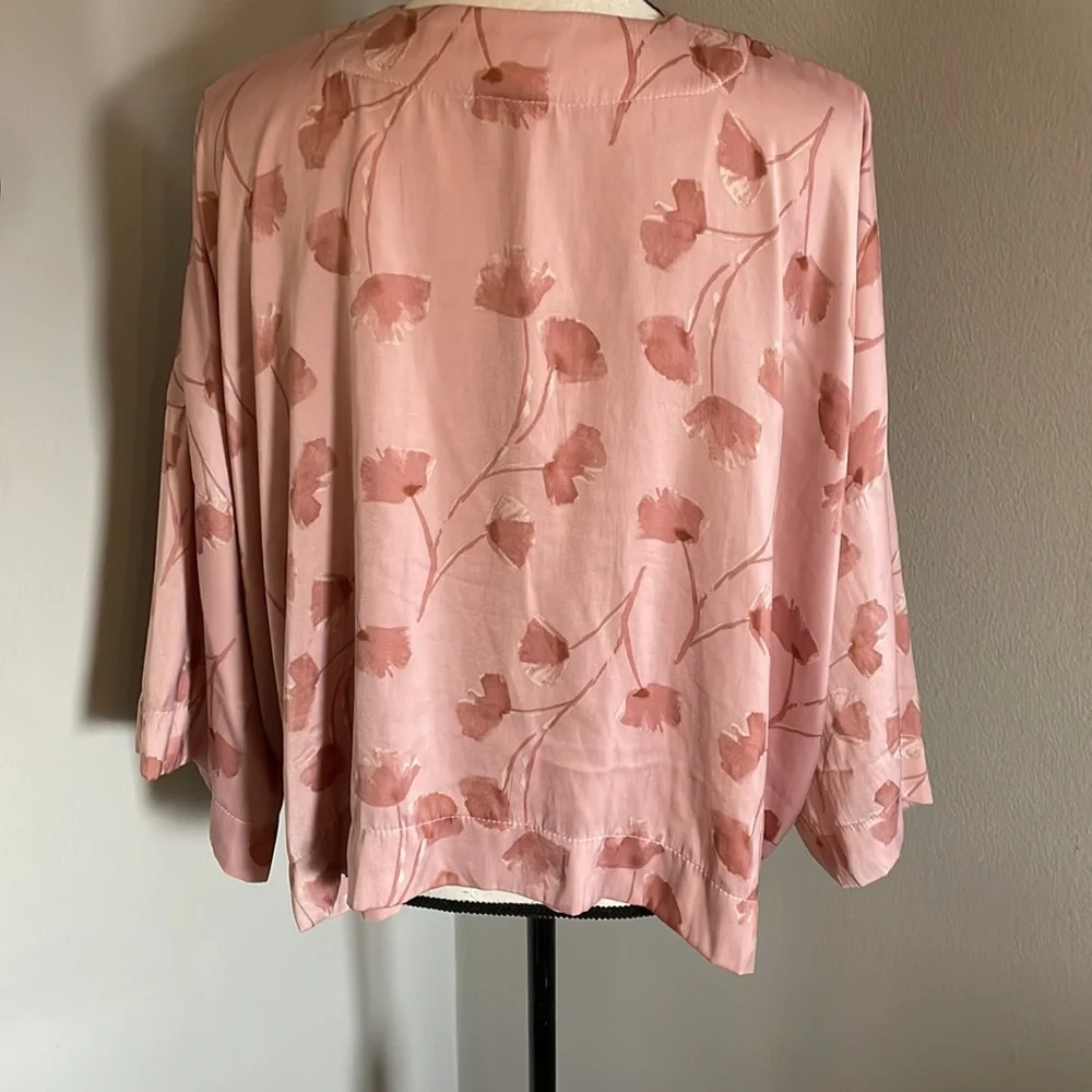 Fantastic silk like cover up boho classy - Picture 5 of 7